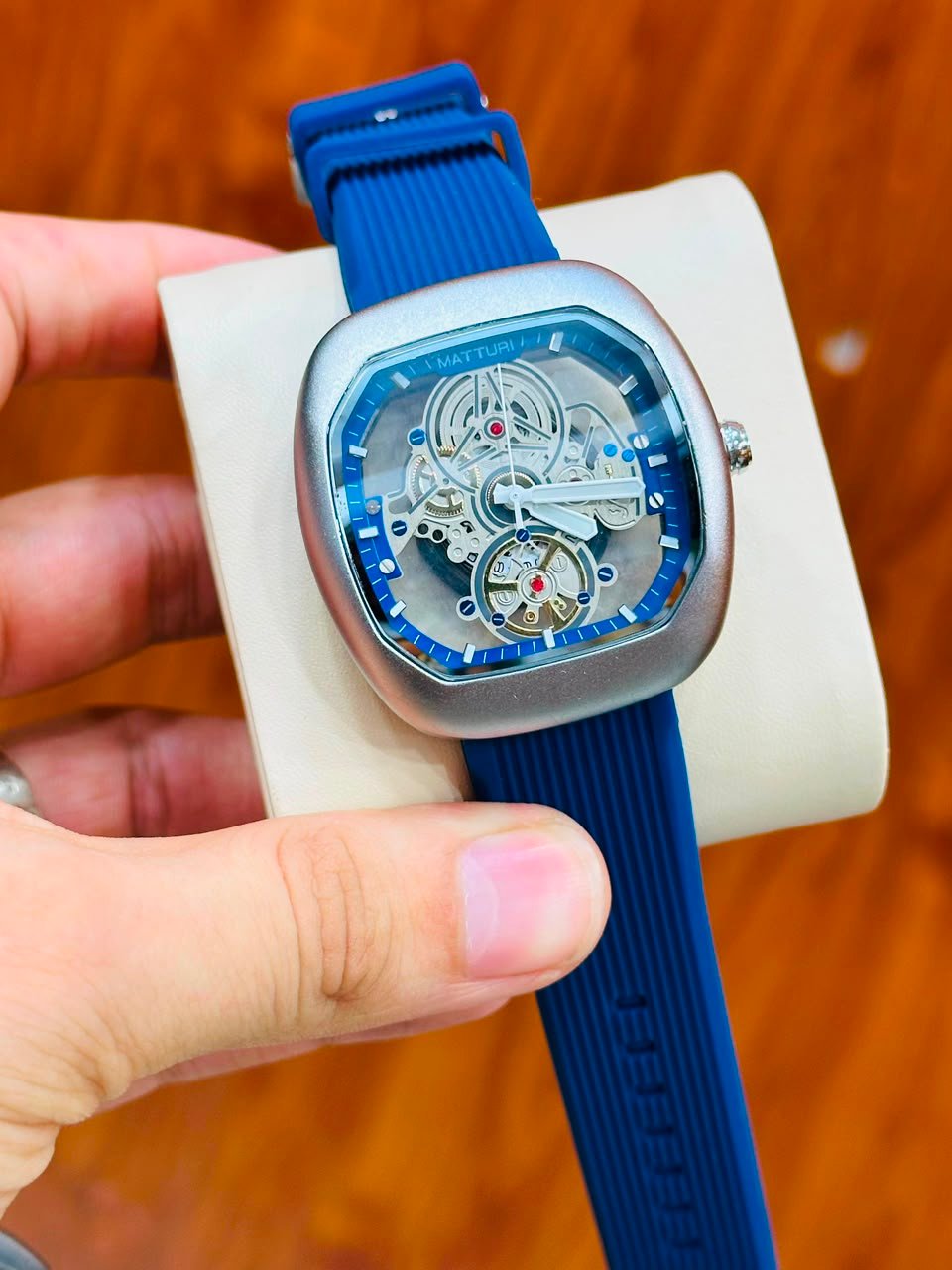 Matturi Skeleton Watch – Premium Front & Back Design | Multiple Colors