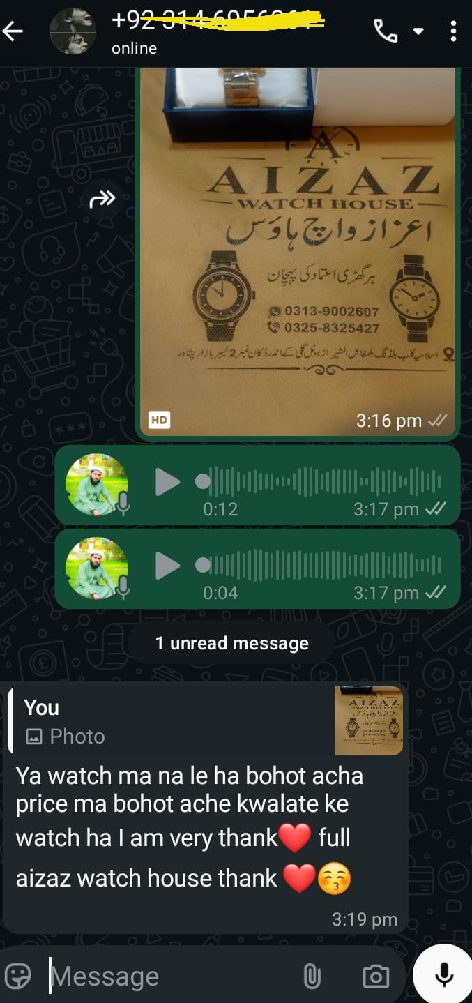 Customer review screenshot