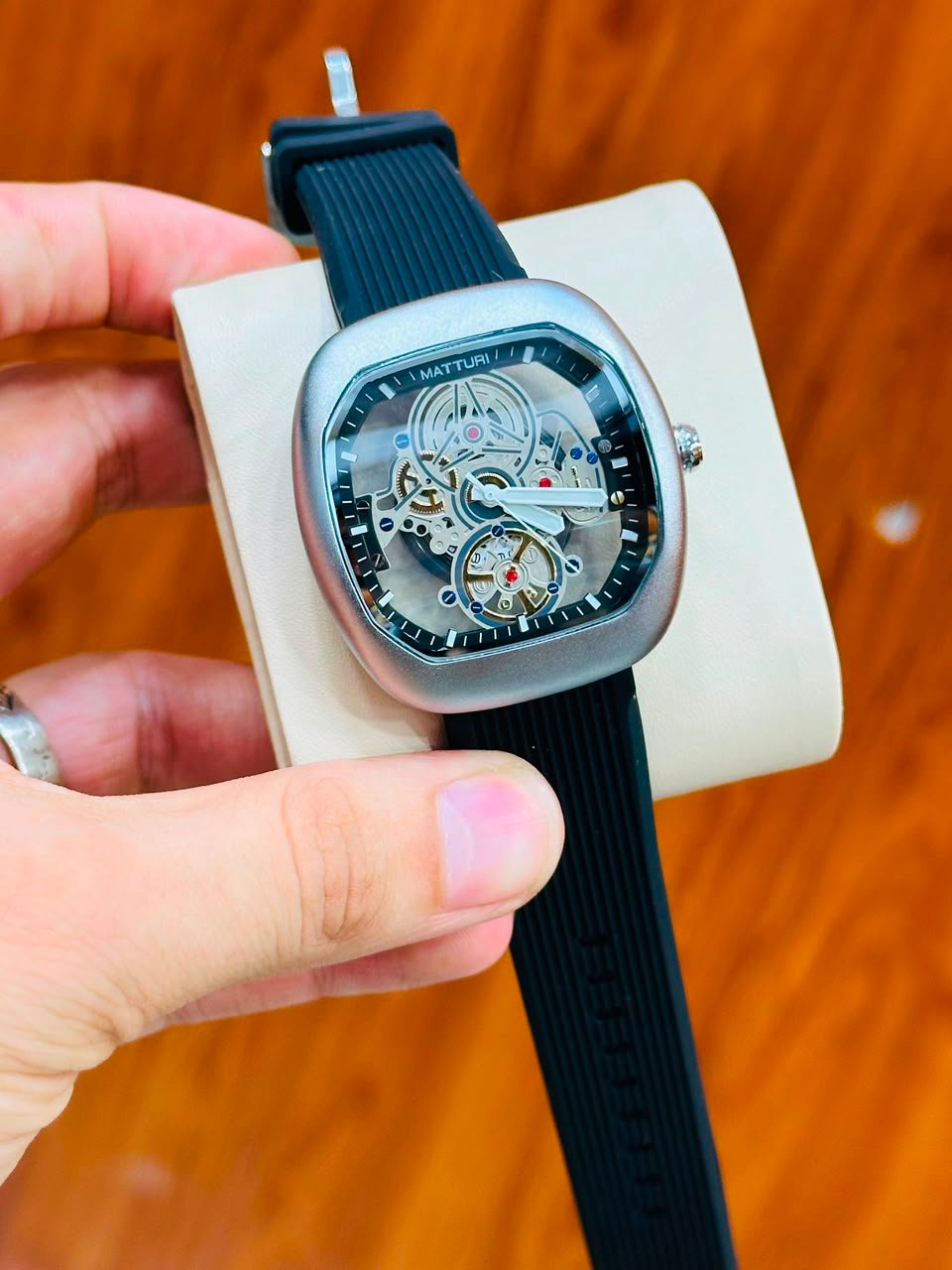 Matturi Skeleton Watch – Premium Front & Back Design | Multiple Colors