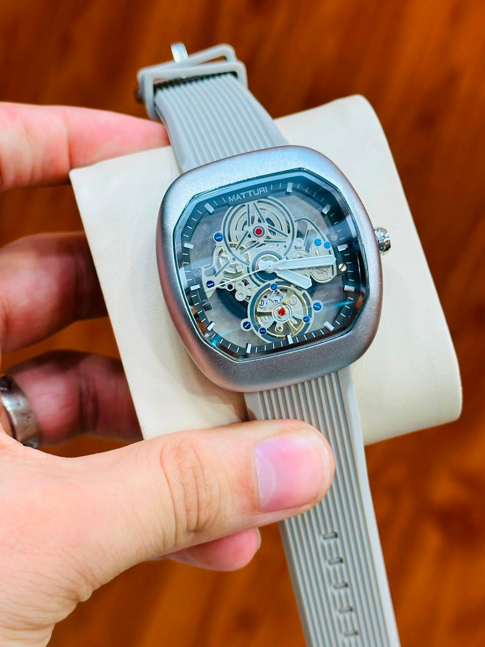 Matturi Skeleton Watch – Premium Front & Back Design | Multiple Colors